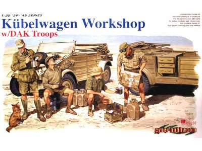 Kubelwagen Workshop + DAK Troops  - zdjęcie 1