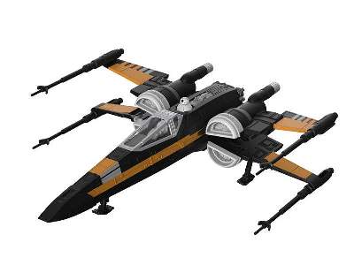 Build & Play  Poe's Boosted X-Wing Fighter - zdjęcie 7