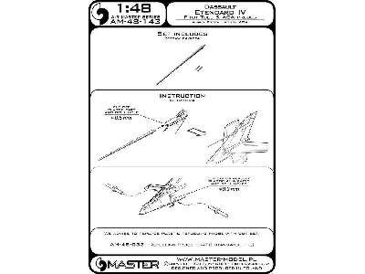 Dessault Etendard Iv - Rurka Pitota Oraz Sondy Angle Of Attack - zdjęcie 4