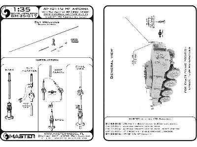 Antena At-1011/U Hf Z Mechanizmem Do Pochylania Typu Rf-1980-at- - zdjęcie 6