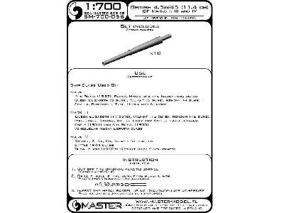 Lufy Brytyjskich Dział 4.5in/45 (11.4 cm) Qf Marks I, Iii I Iv ( - zdjęcie 4