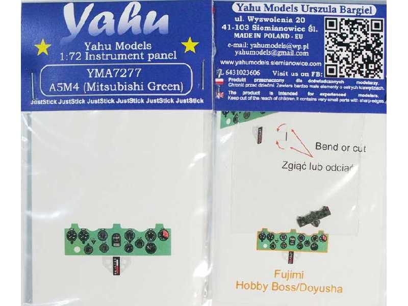A5M4 Fujimi / Hobby Boss / Doyusha - zdjęcie 1 A5M4 Fujimi / Hobby Boss / Doyusha - zdjęcie 1