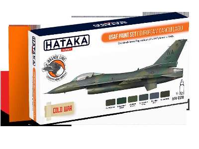 HTK-CS10 USAf Paint Set ( European Camuflage ) - zdjęcie 1