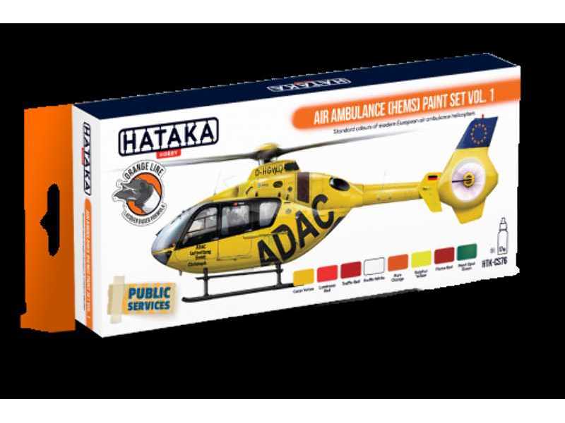 CS76 Air Ambulance (Hems) Paint Set Vol. 1 - zdjęcie 1 CS76 Air Ambulance (Hems) Paint Set Vol. 1 - zdjęcie 1