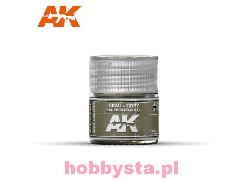 Rc052 Grau - Grey RAL 7003 (RLM 02) - zdjęcie 1 Rc052 Grau - Grey RAL 7003 (RLM 02) - zdjęcie 1