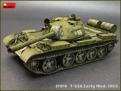 T-55A model 1965 wczesna produkcja - z wnętrzem  - zdjęcie 52