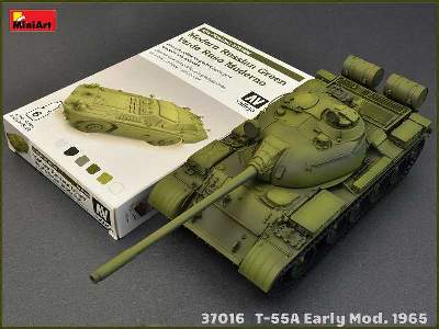 T-55A model 1965 wczesna produkcja - z wnętrzem  - zdjęcie 130