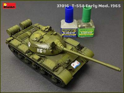 T-55A model 1965 wczesna produkcja - z wnętrzem  - zdjęcie 136