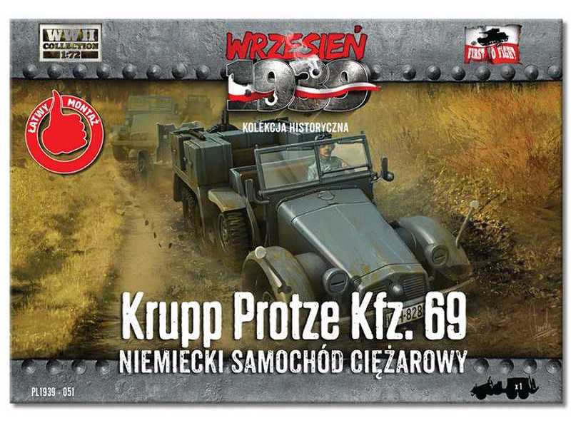 Niemiecki samochód ciężarowy Krupp Protze Kfz. 69 - zdjęcie 1 Niemiecki samochód ciężarowy Krupp Protze Kfz. 69 - zdjęcie 1