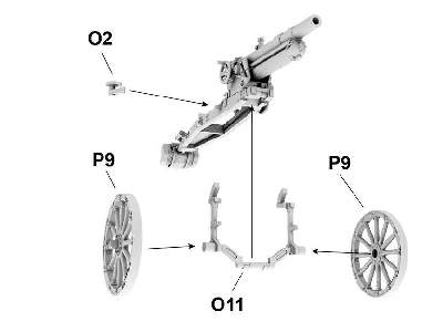 Polska haubica 100mm wz. 14/19 wczesnej wersji - zdjęcie 4