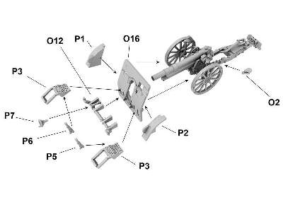 Polska haubica 100mm wz. 14/19 wczesnej wersji - zdjęcie 5