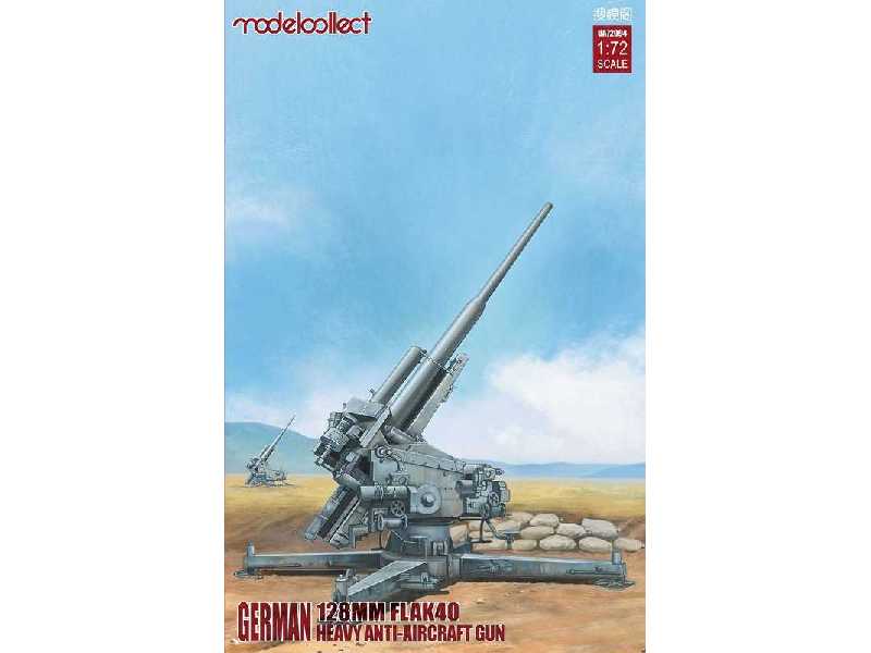 128mm Flak40 niemieckie ciężkie działo przeciwlotnicze - zdjęcie 1 128mm Flak40 niemieckie ciężkie działo przeciwlotnicze - zdjęcie 1