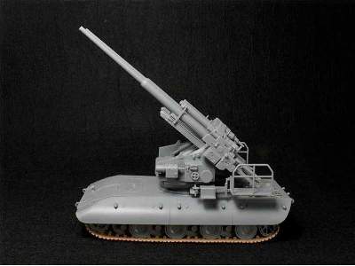 Działa sprzężone 128mm Flak 40 Zwilling na podwoziu czołgu E-100 - zdjęcie 4