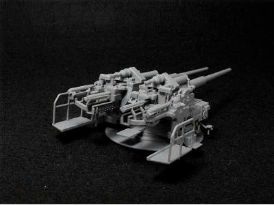 128mm FlAK 40 Zwilling niemieckie działa sprzężone - zdjęcie 5