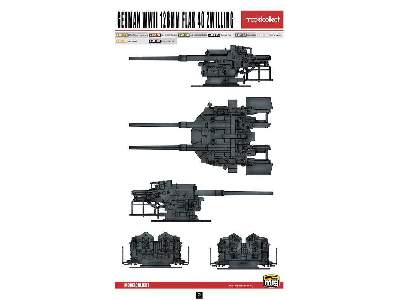 128mm FlAK 40 Zwilling niemieckie działa sprzężone - zdjęcie 10