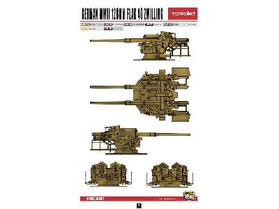 128mm FlAK 40 Zwilling niemieckie działa sprzężone - zdjęcie 18