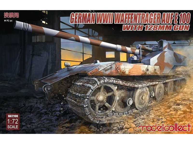 E-100 Waffentrager Euf. E z działem 128mm - zdjęcie 1 E-100 Waffentrager Euf. E z działem 128mm - zdjęcie 1