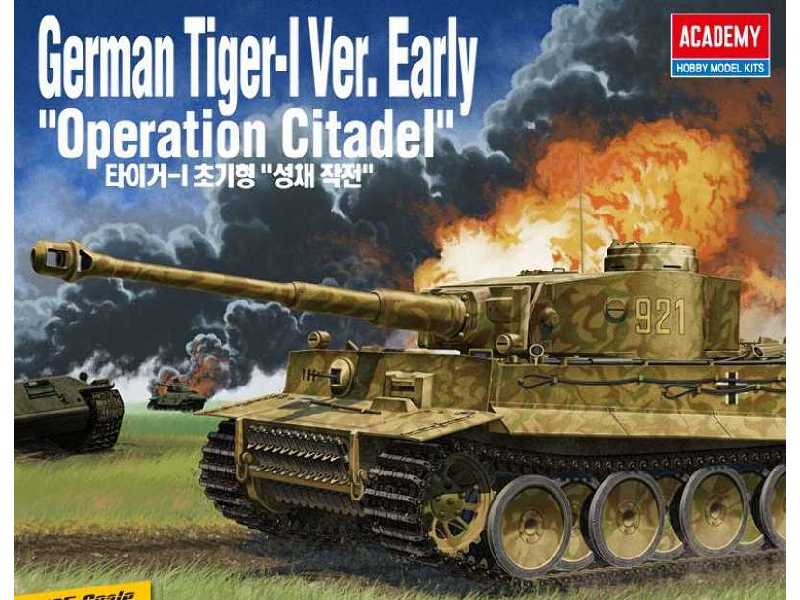 Tiger I wczesna wersja - Operacja Cytadela - zdjęcie 1 Tiger I wczesna wersja - Operacja Cytadela - zdjęcie 1