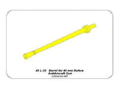 Lufa do 40 mm armaty przeciwlotniczej Bofors - zdjęcie 10