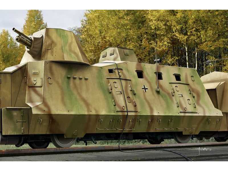 Wagon pacerny Geschutzwagen - zdjęcie 1 Wagon pacerny Geschutzwagen - zdjęcie 1