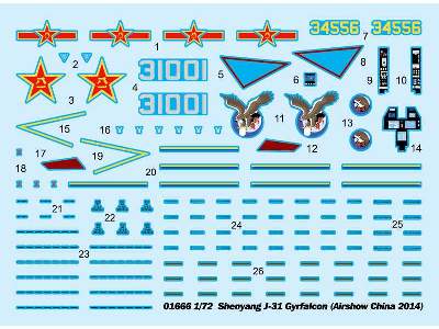 Shenyang J-31 Gyrfalcon (Airshow China 2014)  - zdjęcie 3