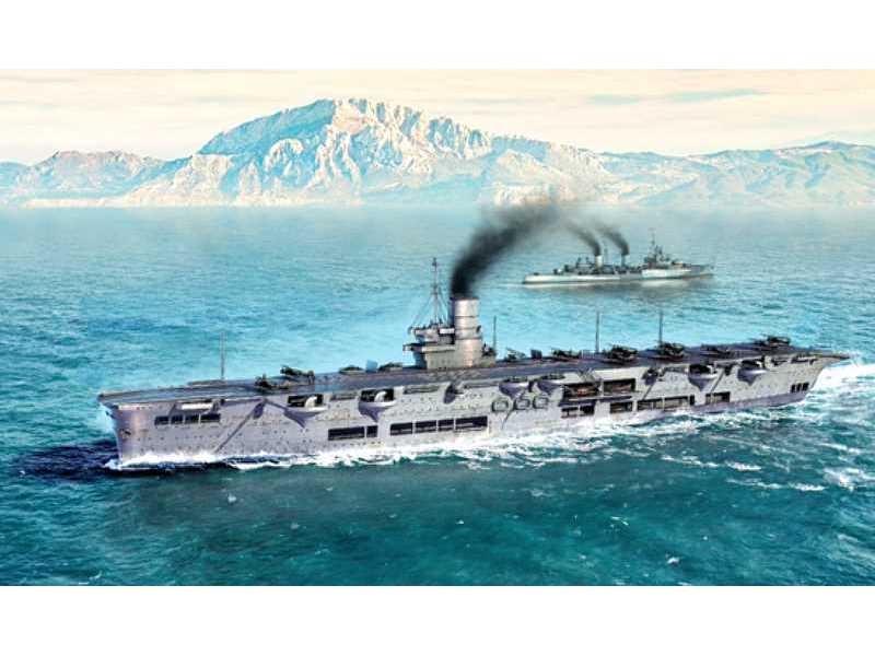 HMS Ark Royal 1939 brytyjski lotniskowiec - zdjęcie 1 HMS Ark Royal 1939 brytyjski lotniskowiec - zdjęcie 1
