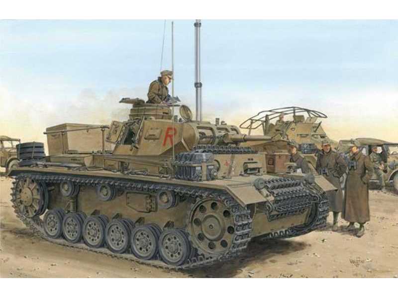 DAK Pz.Bef.Wg.III Ausf. H (Smart Kit) - zdjęcie 1 DAK Pz.Bef.Wg.III Ausf. H (Smart Kit) - zdjęcie 1