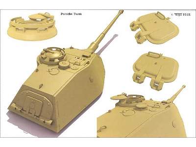Sd.Kfz. 182 Pz.Kpfw. Vi Tiger Ausf. B Königstiger Vol.1 - zdjęcie 3