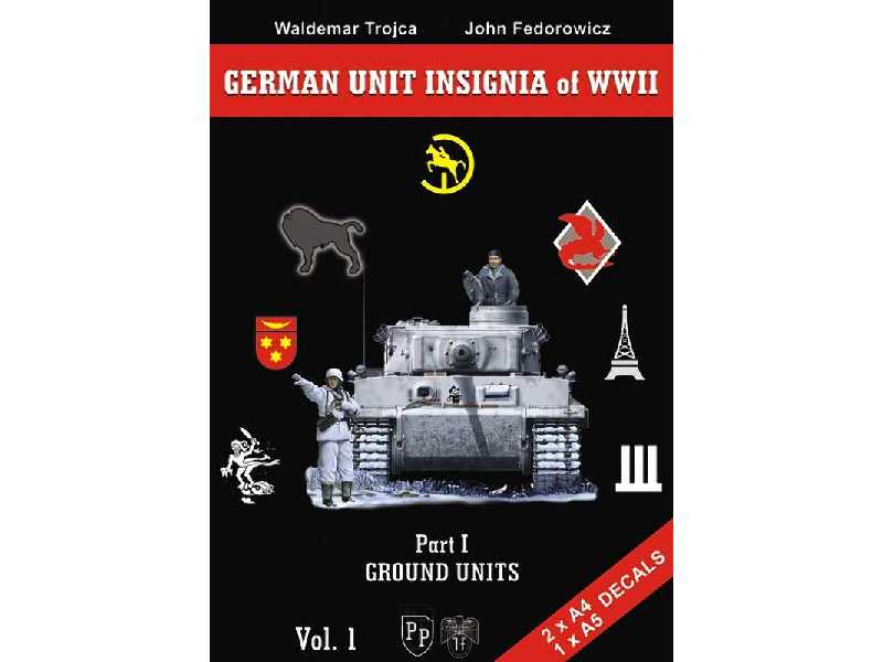 German Unit Insignia WWii Vol. 1 - Part I Ground Units - Waldema - zdjęcie 1