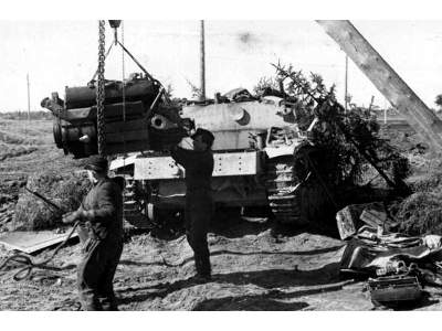 Panzerkampfgruppe Strachwitz - Tygrysy 2./S. Pz. Abt. 502 W Bitw - zdjęcie 6