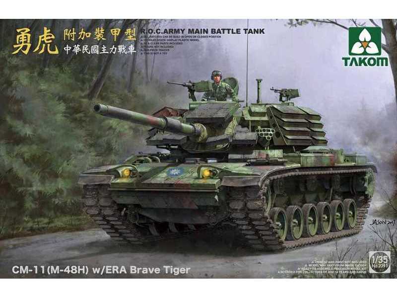 R.O.C. CM-11 (M-48H) Brave Tiger z pancerzem reaktywnym ERA - zdjęcie 1 R.O.C. CM-11 (M-48H) Brave Tiger z pancerzem reaktywnym ERA - zdjęcie 1