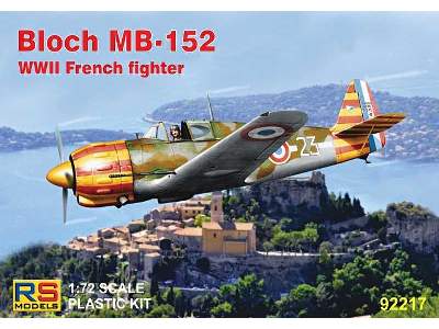 Bloch MB-152 francuski bombowiec z okresu II W.Ś. - zdjęcie 1