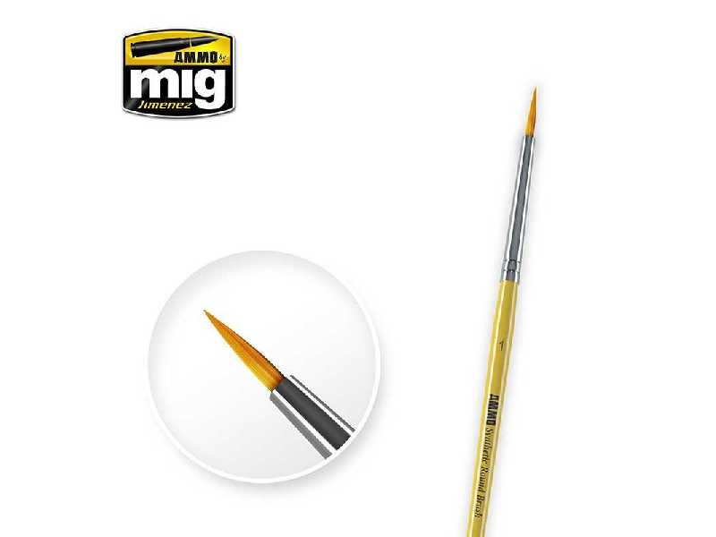A.Mig 8613 1 Syntetic Round Brush - zdjęcie 1 A.Mig 8613 1 Syntetic Round Brush - zdjęcie 1