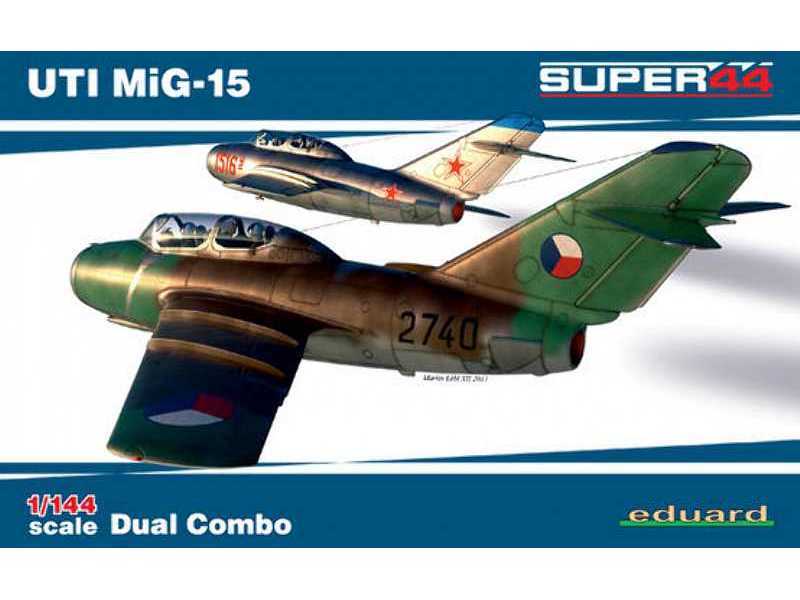 UTI MiG-15 Dual Combo 1/144 - zdjęcie 1 UTI MiG-15 Dual Combo 1/144 - zdjęcie 1