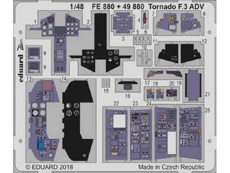 Tornado F.3 ADV interior 1/48 - Revell - zdjęcie 1