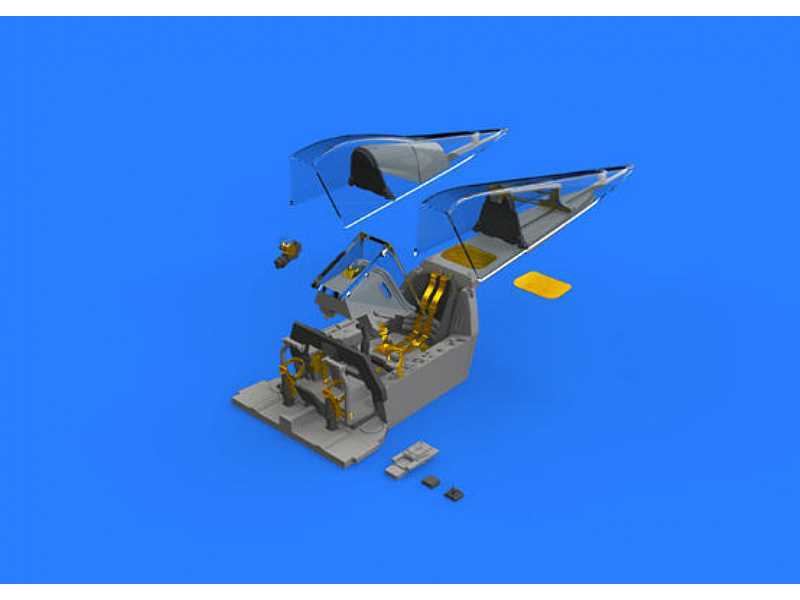 Fw 190A-8 cockpit 1/32 - Revell - zdjęcie 1 Fw 190A-8 cockpit 1/32 - Revell - zdjęcie 1