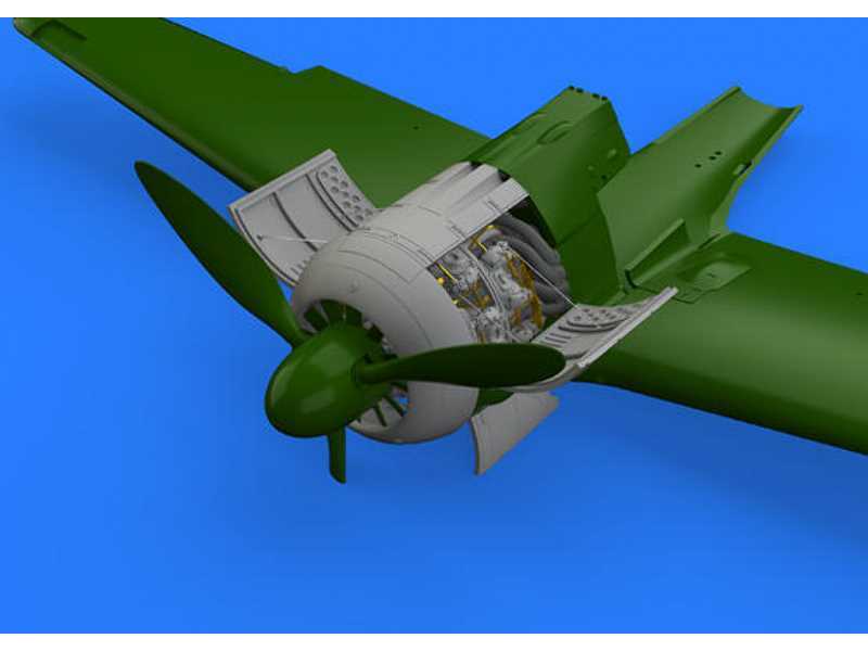 Fw 190A-3 engine 1/48 - Eduard - zdjęcie 1 Fw 190A-3 engine 1/48 - Eduard - zdjęcie 1