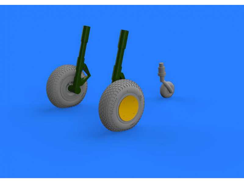 P-40E wheels 1/72 - Special Hobby - zdjęcie 1 P-40E wheels 1/72 - Special Hobby - zdjęcie 1