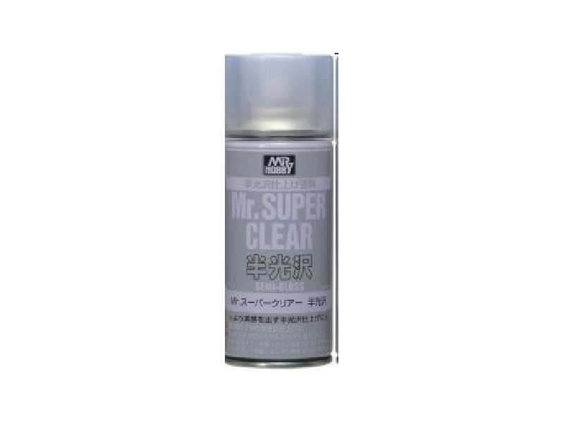Lakier Mr.Super Clear - półmat - zdjęcie 1 Lakier Mr.Super Clear - półmat - zdjęcie 1