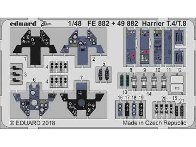 Harrier T.4/ T.8 1/48 - Kinetic - zdjęcie 1