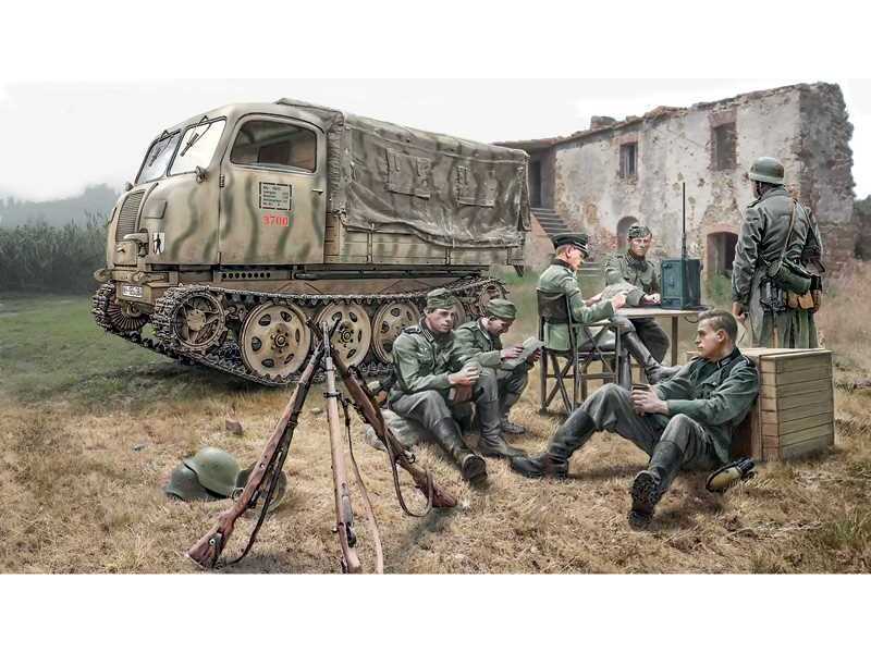 Steyr RSO/01 z figurkami - zdjęcie 1 Steyr RSO/01 z figurkami - zdjęcie 1