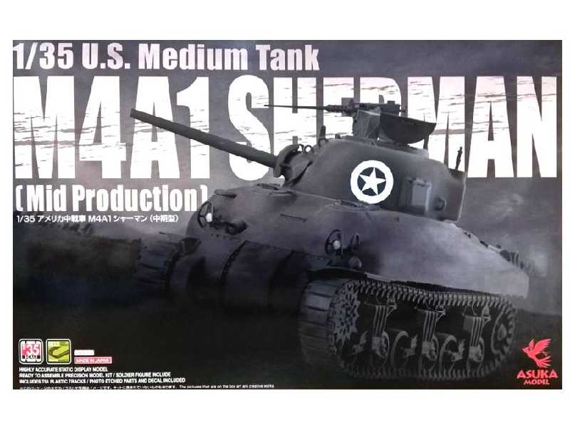 U.S. Army Sherman Medium Tank (M4A4 Mid Production) - zdjęcie 1 U.S. Army Sherman Medium Tank (M4A4 Mid Production) - zdjęcie 1