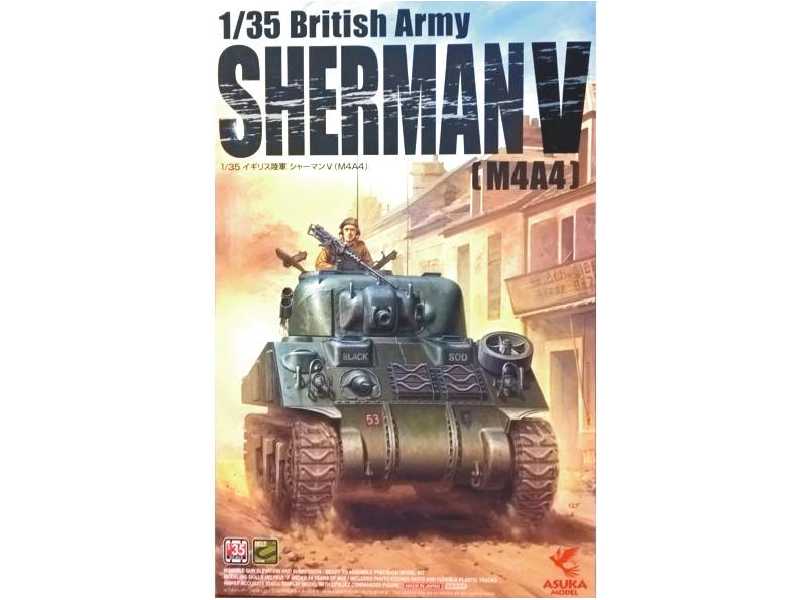 British Army Sherman Medium Tank (V/M4A4) - polskie oznaczenia - zdjęcie 1 British Army Sherman Medium Tank (V/M4A4) - polskie oznaczenia - zdjęcie 1