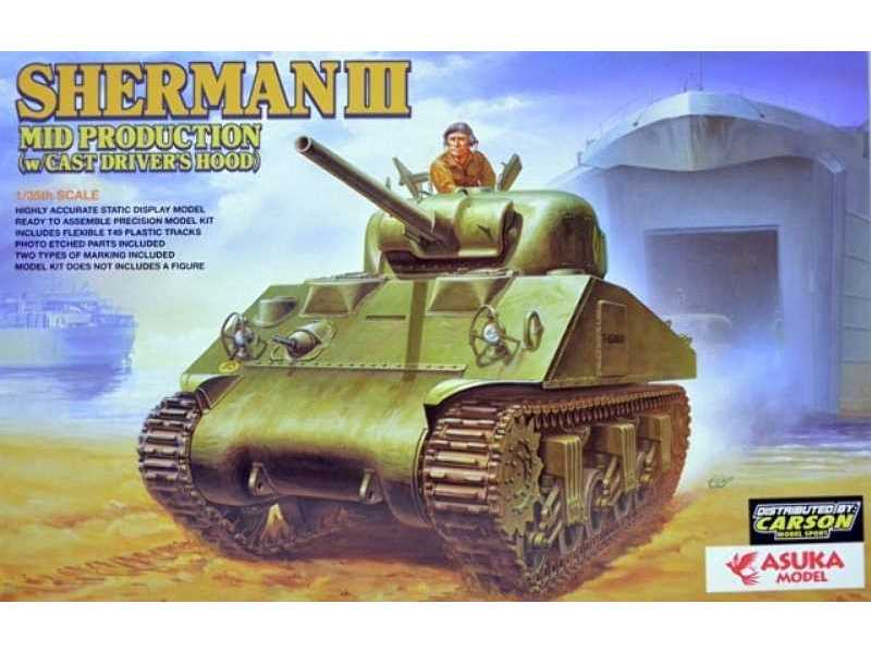 Sherman III mid production (w/cast driver's hood) - zdjęcie 1 Sherman III mid production (w/cast driver's hood) - zdjęcie 1