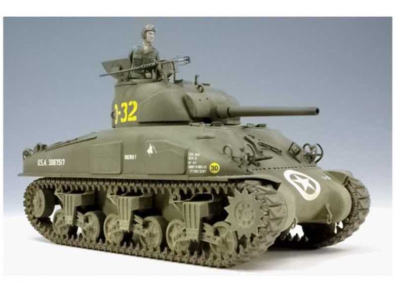 M4A1 Sherman with Hedgerow cutter - zdjęcie 1 M4A1 Sherman with Hedgerow cutter - zdjęcie 1