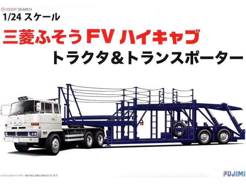 TR-1 Mitsubishi Fuso FV High Cab Tractor Transporter - zdjęcie 1 TR-1 Mitsubishi Fuso FV High Cab Tractor Transporter - zdjęcie 1