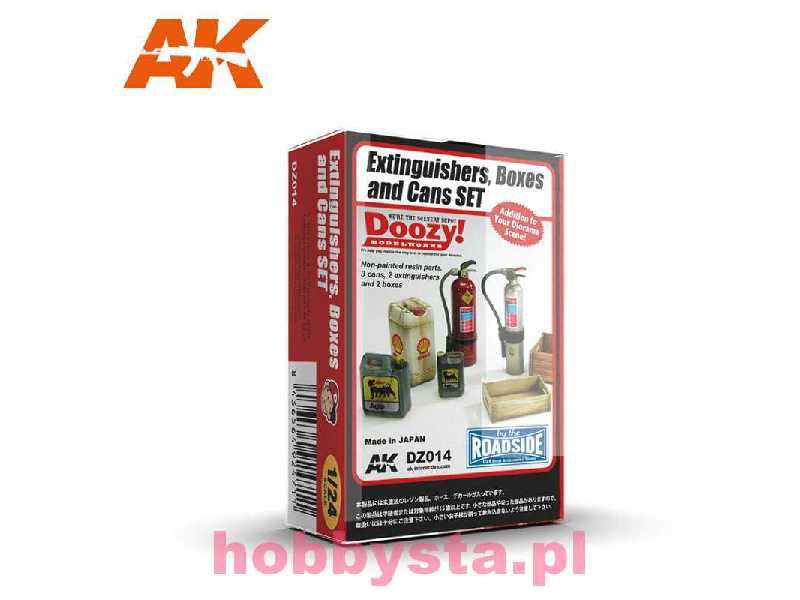 Extinguishers, Boxes And Cans Set - zdjęcie 1 Extinguishers, Boxes And Cans Set - zdjęcie 1