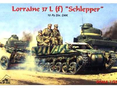 Ciągnik artyleryjski Lorraine 37L (f) Schlepper - zdjęcie 1