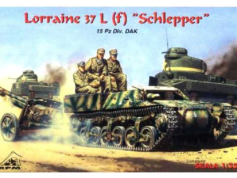 Ciągnik artyleryjski Lorraine 37L (f) Schlepper - zdjęcie 1