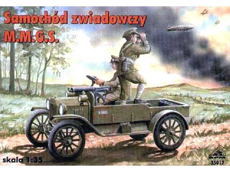 Samochód zwiadowczy M.M.G.S. 1916 - zdjęcie 1 Samochód zwiadowczy M.M.G.S. 1916 - zdjęcie 1